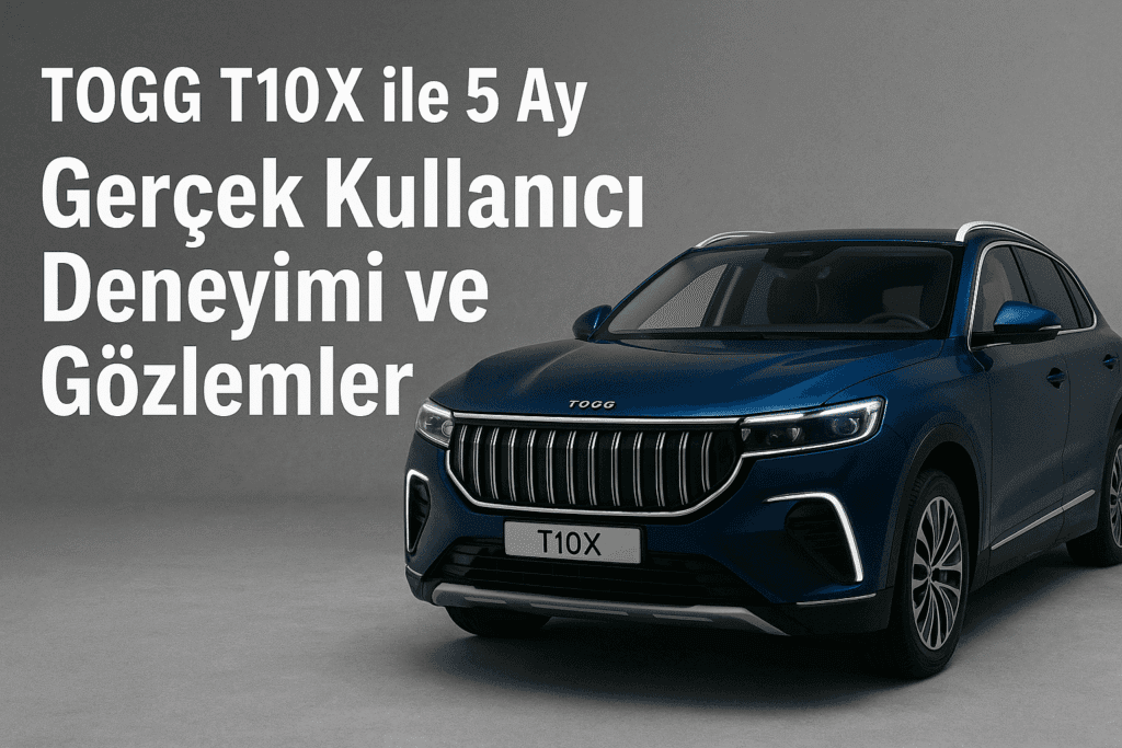 TOGG T10X Gerçekten Beklenti Karşılıyor mu? 5 Aylık Doğrudan Kullanıcı Analizi