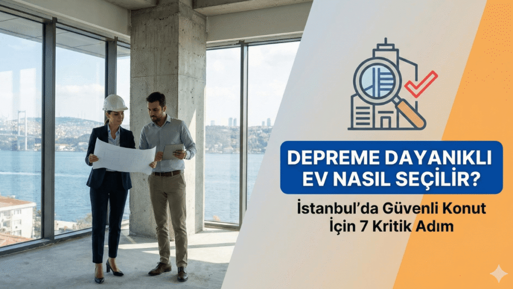 Depreme Dayanıklı Ev Nasıl Seçilir? İstanbul’da Güvenli Konut İçin 7 Kritik Adım
