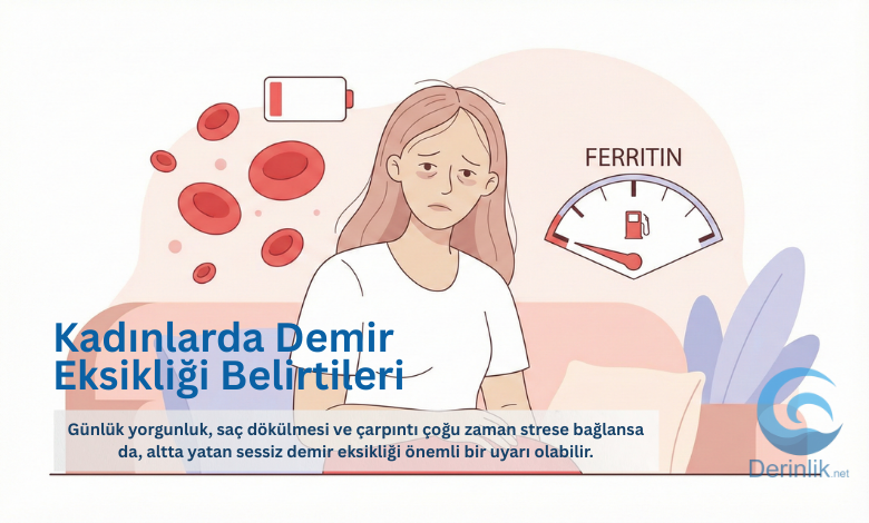 Kadınlarda demir eksikliği belirtileri: Yorgunluk, saç dökülmesi ve çarpıntının görmezden gelinen nedeni