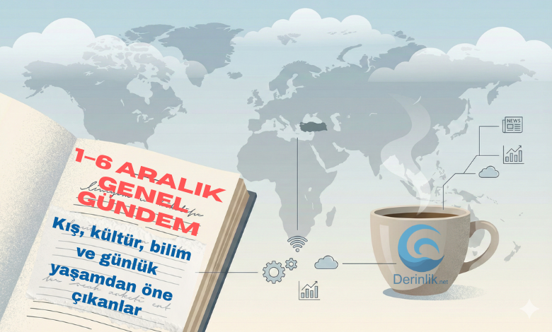 Türkiye ve Dünya Gündemi 1 – 6 Aralık: Hayatın Akışından Öne Çıkanlar