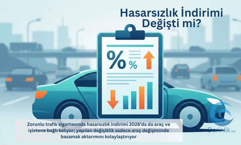 Zorunlu trafik sigortasında hasarsızlık indirimi: 1 Ocak 2026’da ne değişecek, ne değişmeyecek?