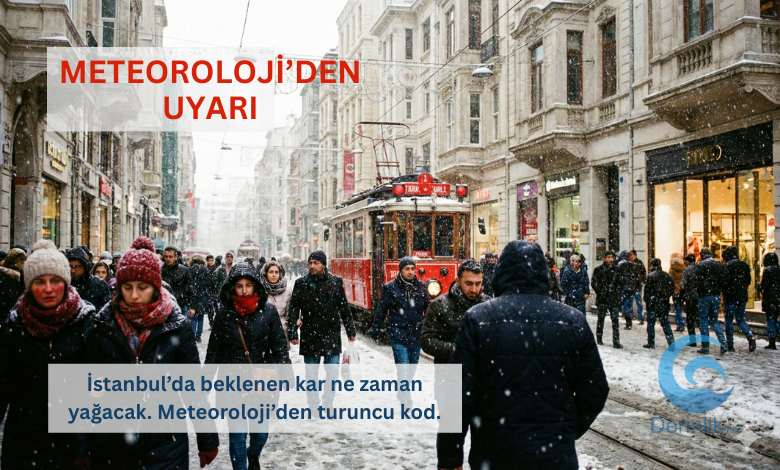 Meteoroloji’den Turuncu Kod