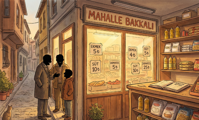 Yerelden beslenme ve mahalle kültürüne dönüş: Bakkalın tezgahından mahalleye bakmak
