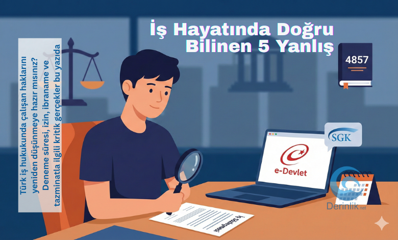 Türk İş Hukukunda Çalışan Hakları: İş Hayatında Doğru Bilinen 5 Yanlış