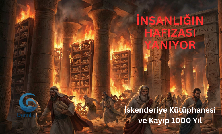 İskenderiye Kütüphanesi: İnsanlığın Yanan Hafızası
