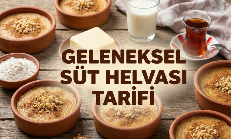 Geleneksel Süt Helvası Tarifi