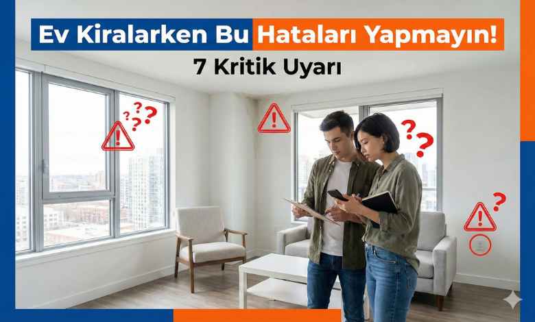 Ev Kiralarken Nelere Dikkat Edilmeli: 7 Hata