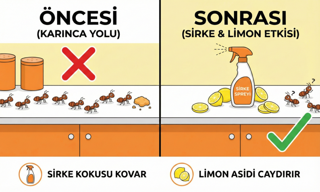 Evdeki Karıncalar Nasıl Gider