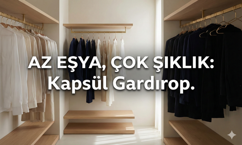Kapsül Gardırop Nedir?