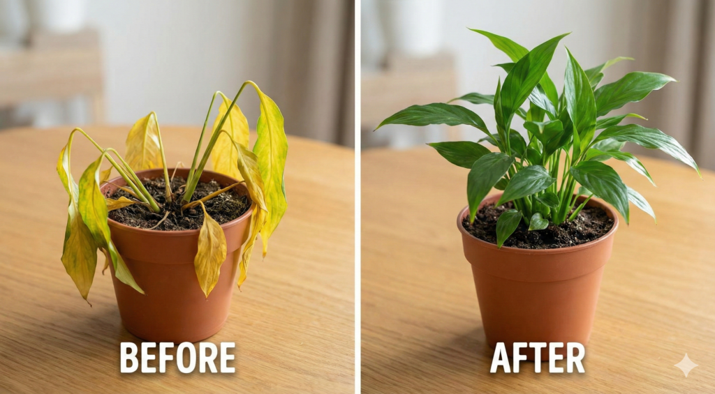 Kışın Saksı Çiçeği Bakımı