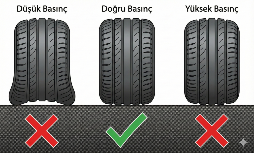 Lastik Basıncı Ne Olmalı