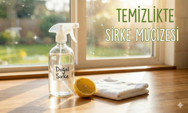 Temizlikte Sirke Kullanımı: En Ucuz ve Doğal Çözüm