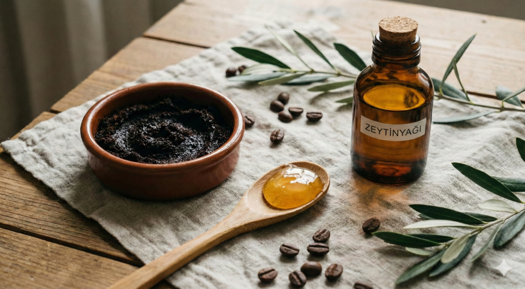 Türk Kahvesi Telvesi Maskesi