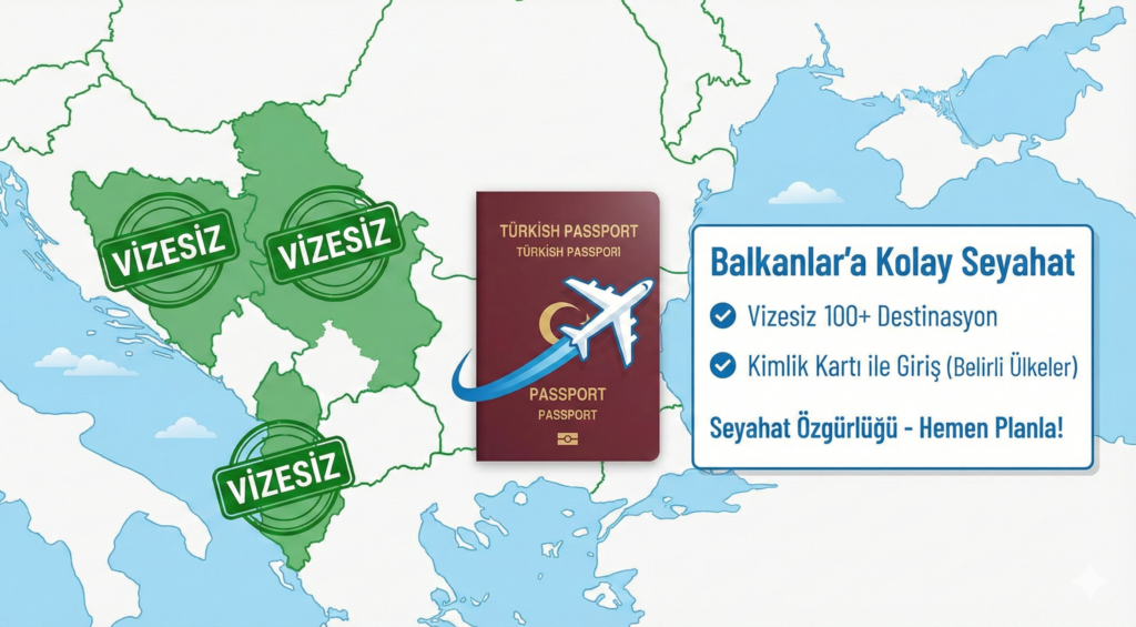 Türk Pasaportu Vizesiz Ülkeler 2026