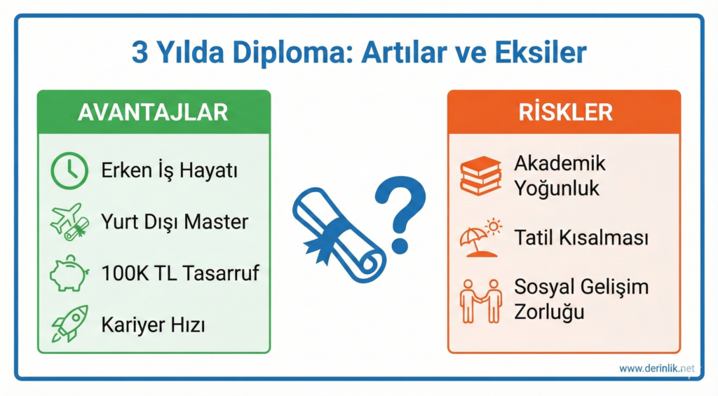 Üniversitede 3 Yılda Diploma