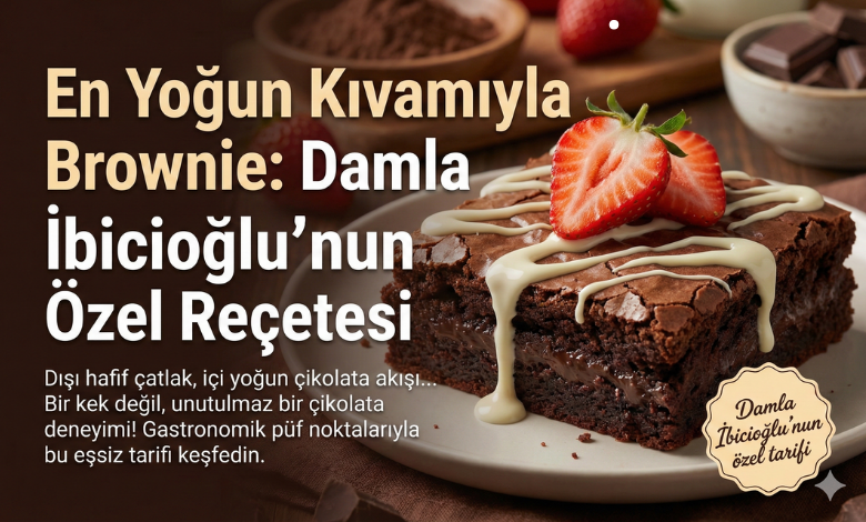 En Yoğun Kıvamıyla Brownie Tarifi: Kek Değil, Gerçek Çikolata Deneyimi!
