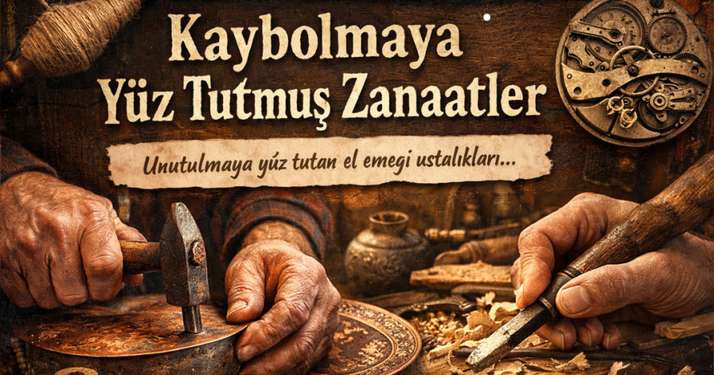 Kaybolan Zanaatlar: Modern Dünyada Geleneksel El Sanatları Terapisi