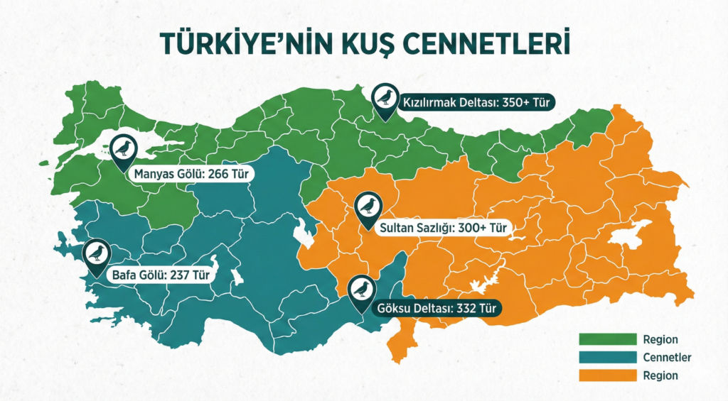 Türkiye Kuş Gözlem Noktaları